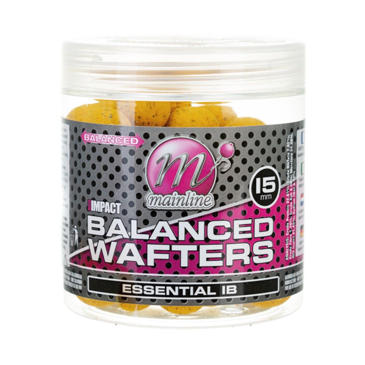 Mainline High Impact H.L. Pineapple Balanced Wafters 15mm 250ml - Imagen 3