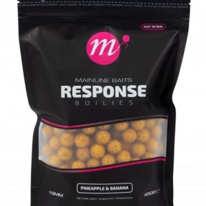 Mainline Response Boilies Pineapple & Banana 15mm 450g