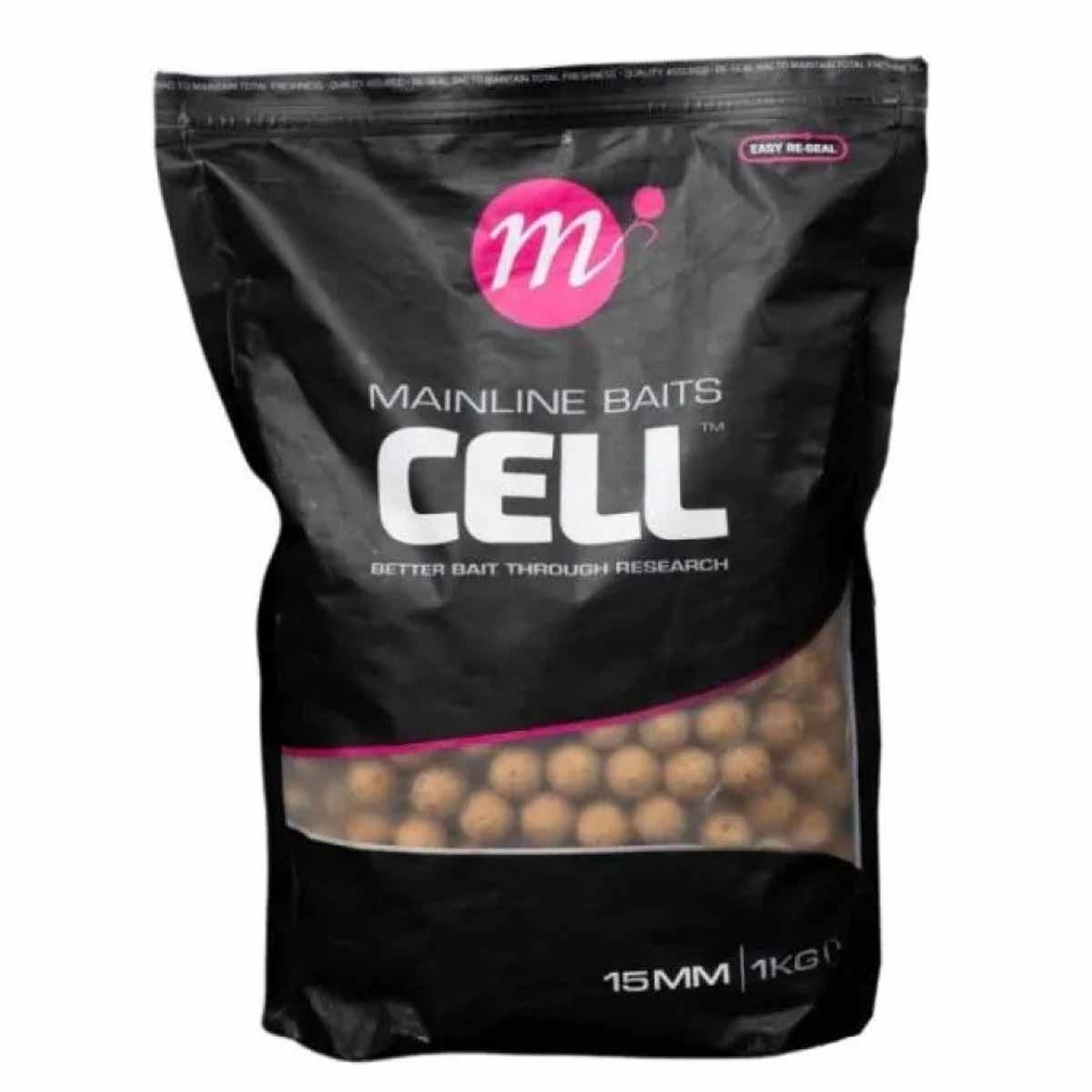 Mainline Shelf Life Boilies Cell 15mm 1kg - Imagen 2