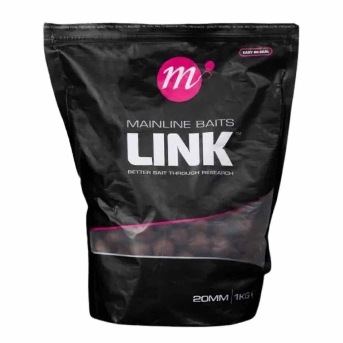 Mainline Shelf Life Boilies Link 15mm 1kg - Imagen 2
