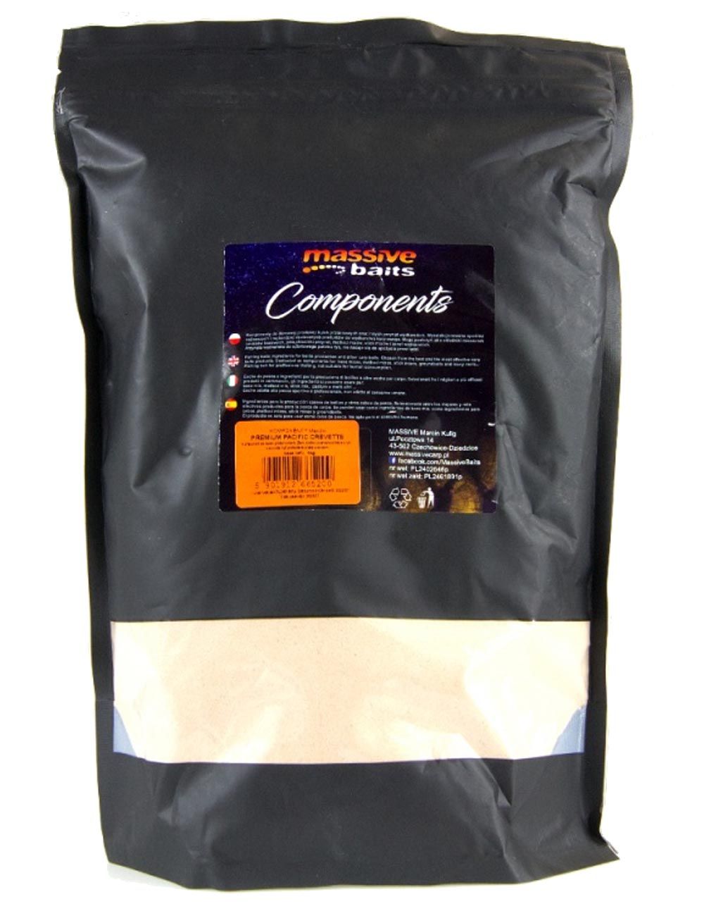 Massive Baits Components Pacific Crevette Meal 1kg