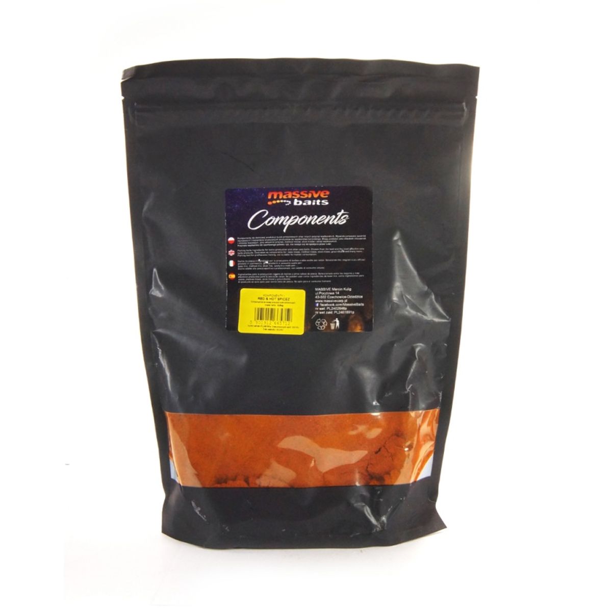Massive Baits Red & Hot Spice 500gr - Imagen 2
