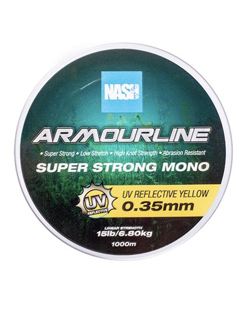 Nash Armourline Super Strong Mono UV Yellow 15lb