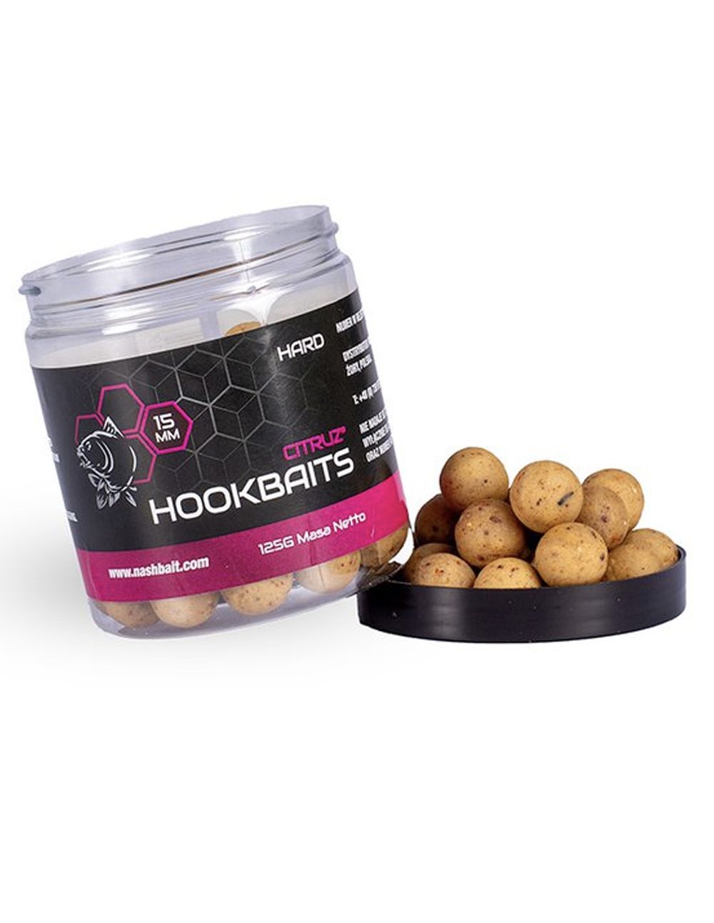 Nash Citruz Hard Hookbaits 20mm 125gr - Imagen 3
