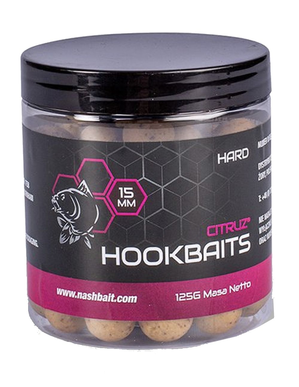 Nash Citruz Hard Hookbaits 20mm 125gr