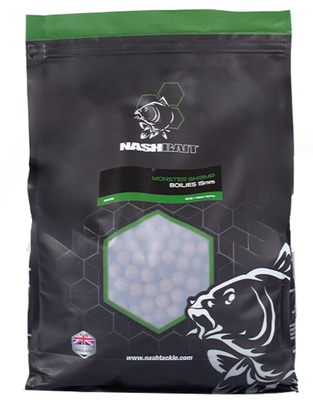 Nash Monster Shrimp Boilies 20mm 1kg - Imagen 2