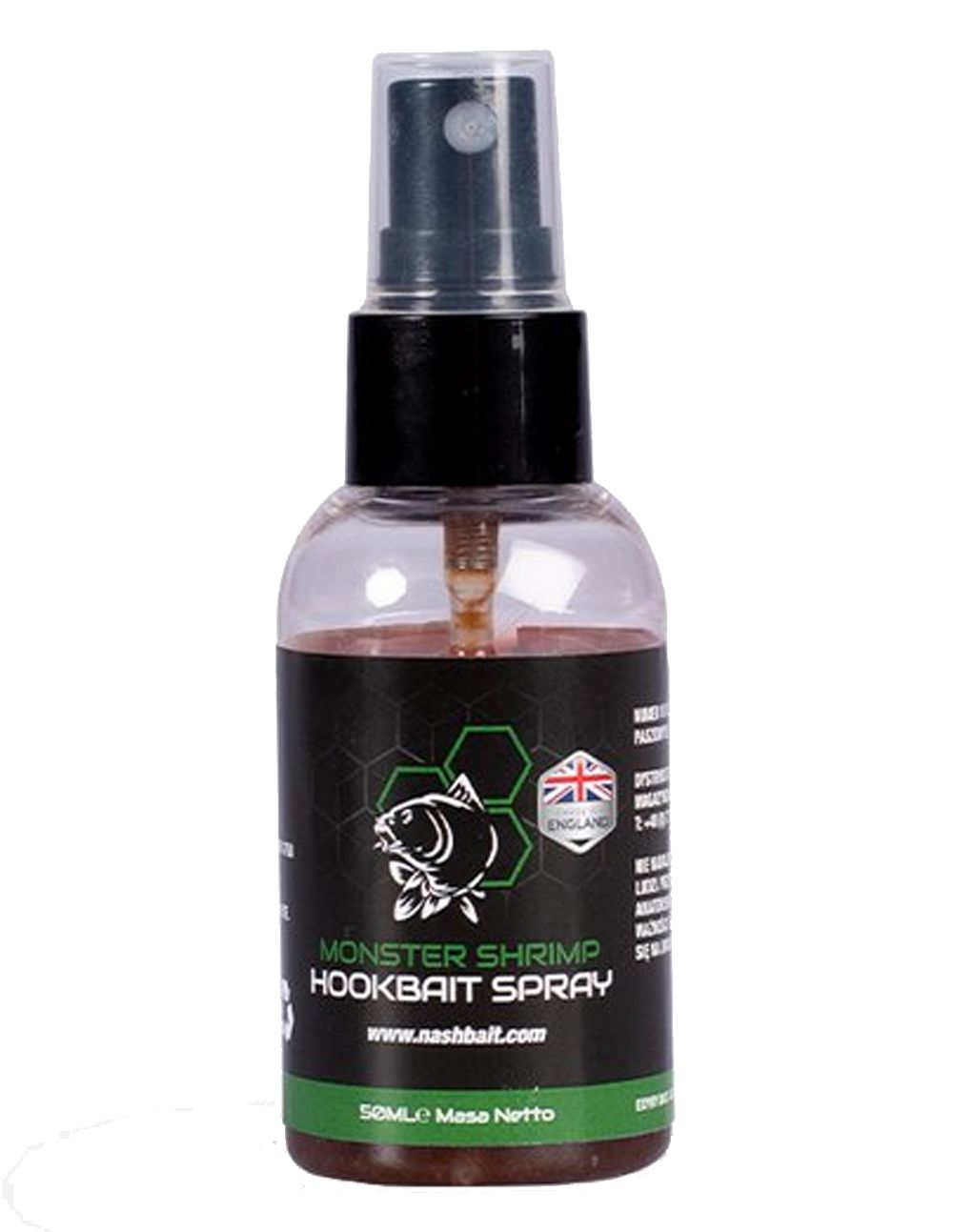 Nash Monster Shrimp Hookbait Spray 50ml - Imagen 2