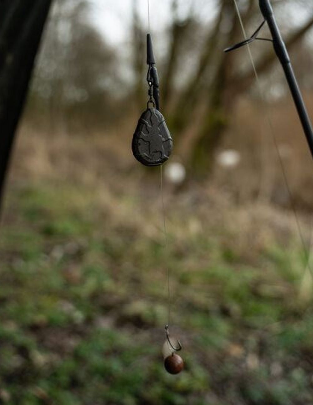 Nash Tackle Flat Pear Swivel Lead 2.5 oz / 71gr - Imagen 3