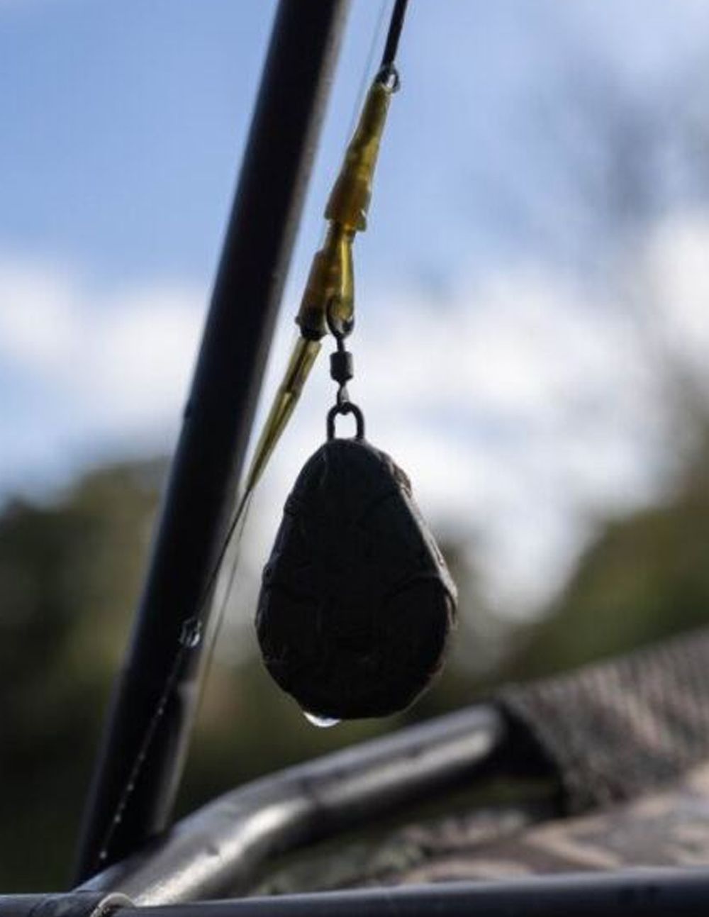 Nash Tackle Super Flat Pear Swivel Lead 3.5 oz / 99gr - Imagen 2