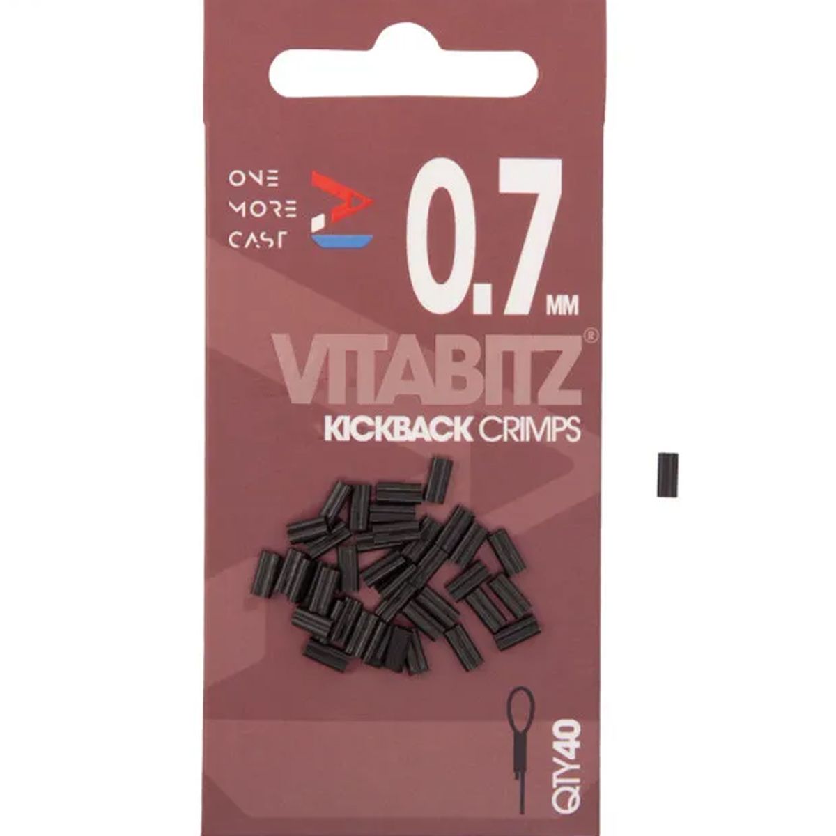 One More Cast Vitabitz Crimps 0.7mm - Imagen 9