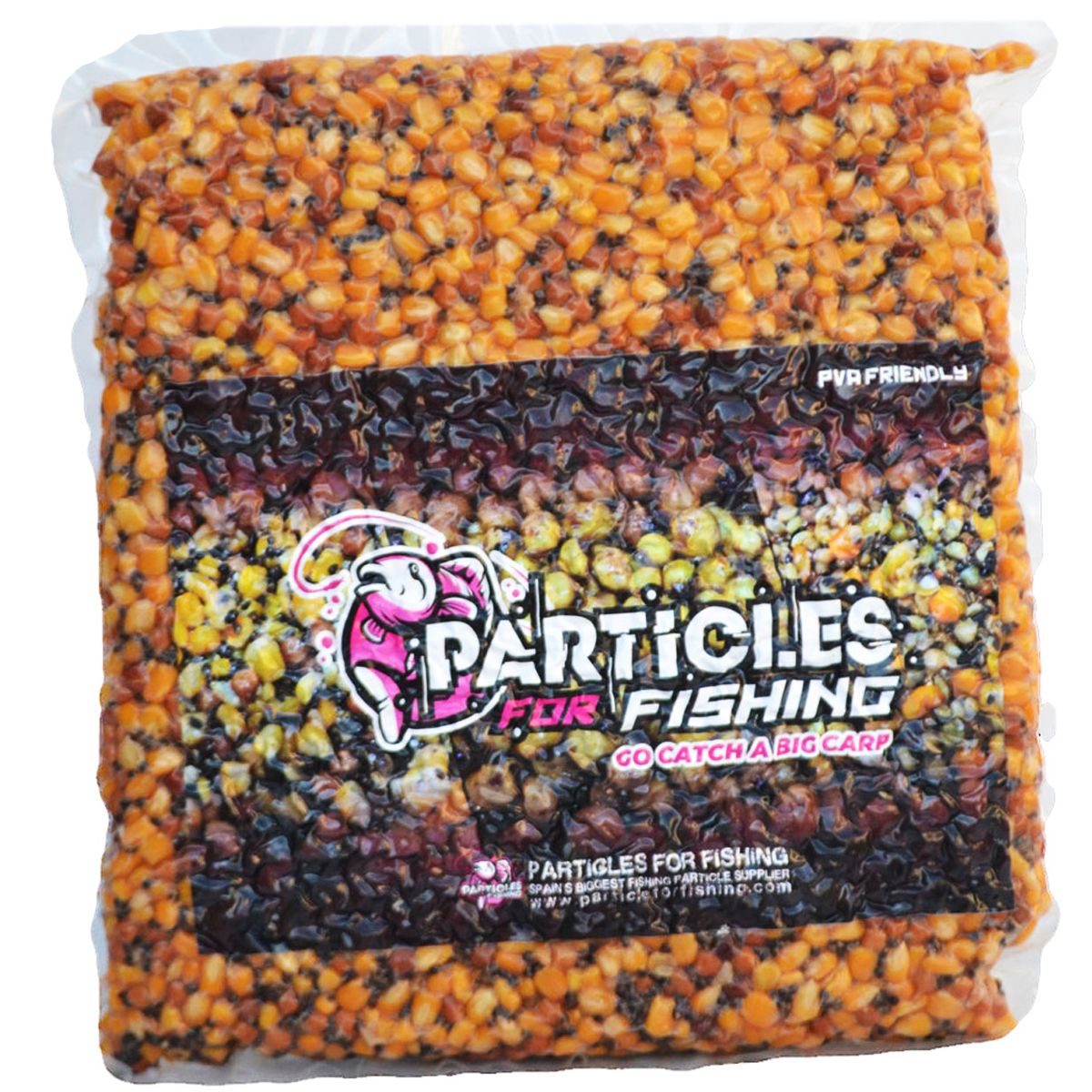 Particles for Fishing Cubo Semilla Cocida Diamond Mix 5kg - Imagen 3