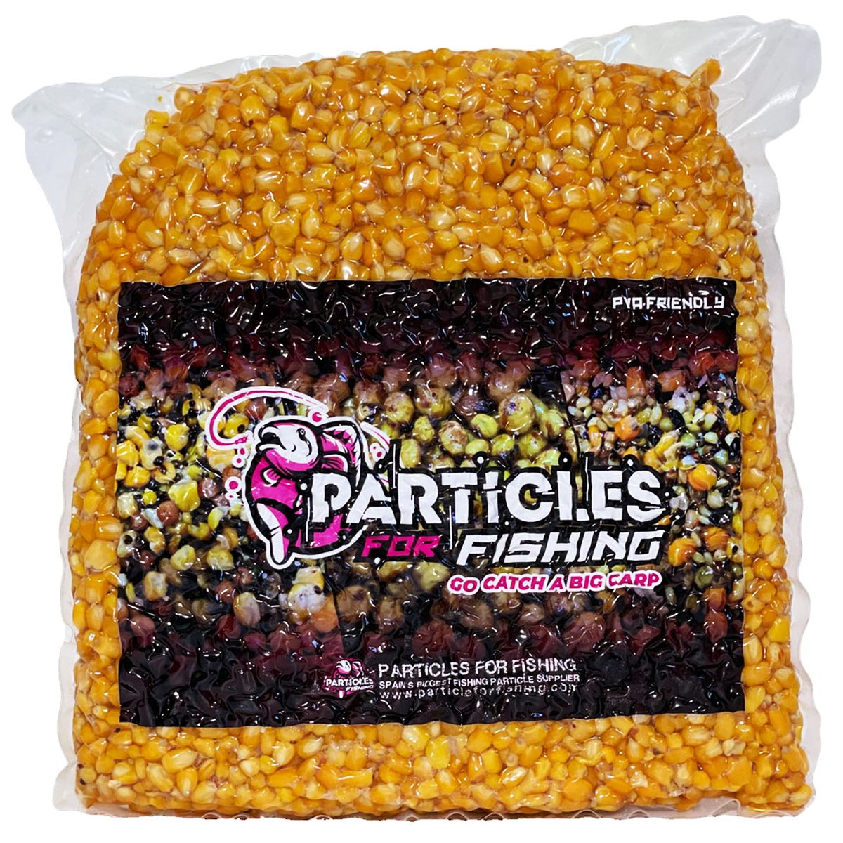Particles for Fishing Cubo Maíz Cocido 5kg - Imagen 3
