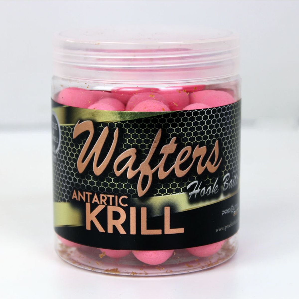 Pro Elite Baits Antartic Krill Gold Wafter HB Boilie+Dumbell 14mm 250ml