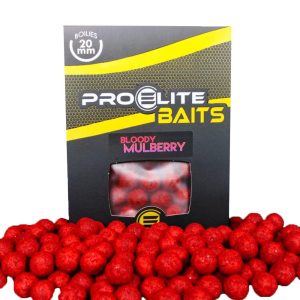 Pro Elite Baits Bloody Mulberry Gold Boilies 20mm 1kg