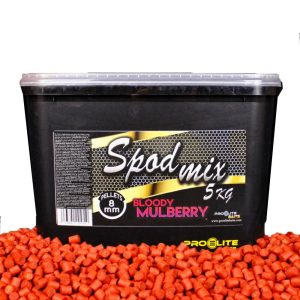 Pro Elite Baits Bloody Mulberry Gold Spod Mix Pellets 8mm 5kg