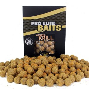 Pro Elite Baits Gold Boilies Antartic Krill 20mm 1kg