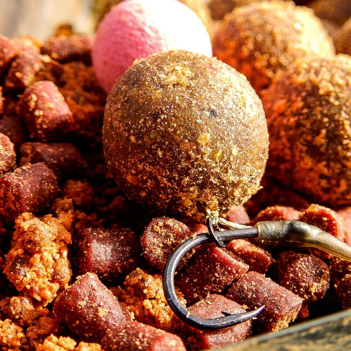 Pro Elite Baits Gold Boilies Antartic Krill 20mm 1kg - Imagen 4