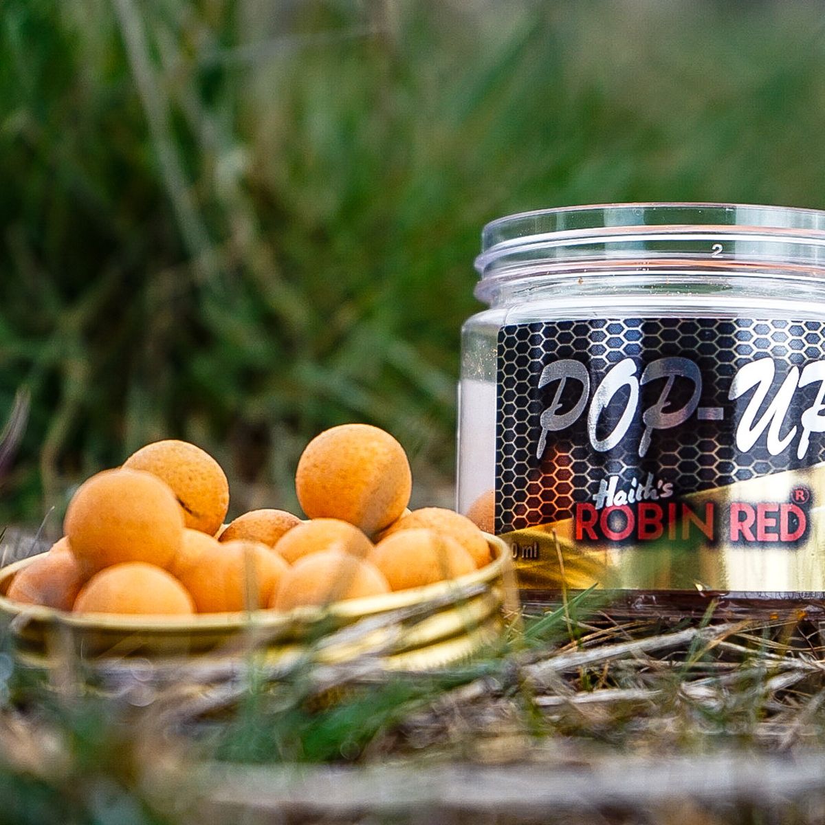 Pro Elite Baits Pop Ups Natural Robin Red 14mm 50ml - Imagen 4