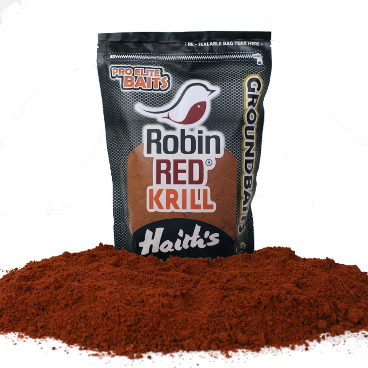 Pro Elite Baits Robin Red & Krill Haith’s Groundbaits 1kg - Imagen 2