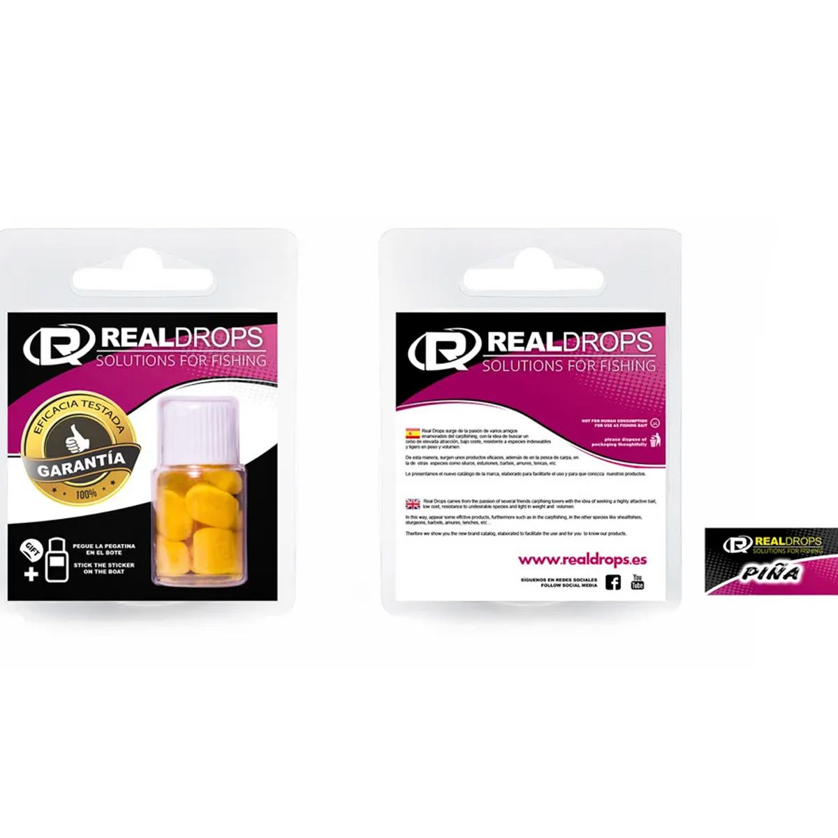 Real Drops Maiz Artificial Sabor Piña - Imagen 2