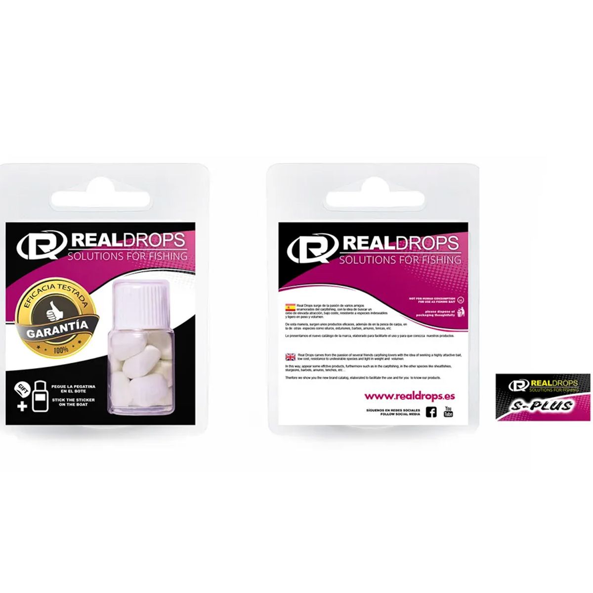 Real Drops Maiz Artificial Sabor S-Plus Milk - Imagen 3