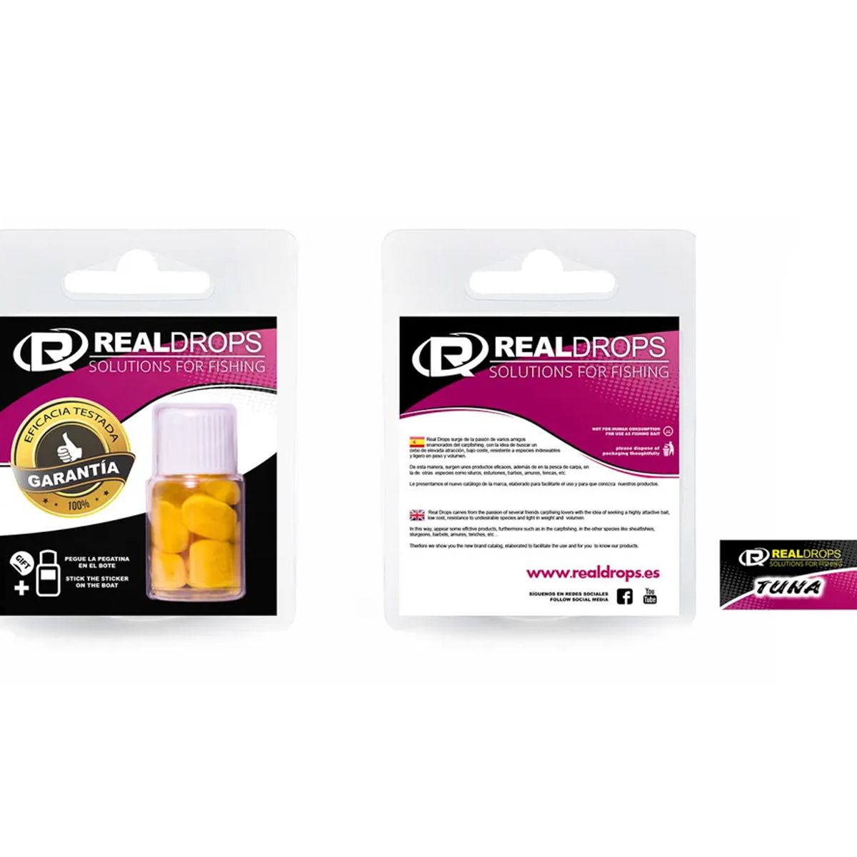Real Drops Maiz Artificial Sabor Tuna