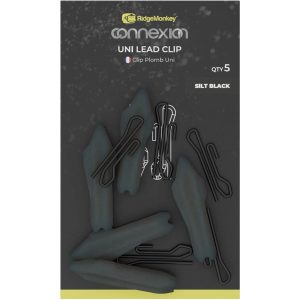 RidgeMonkey Connexion Uni Lead Clip Silt Black