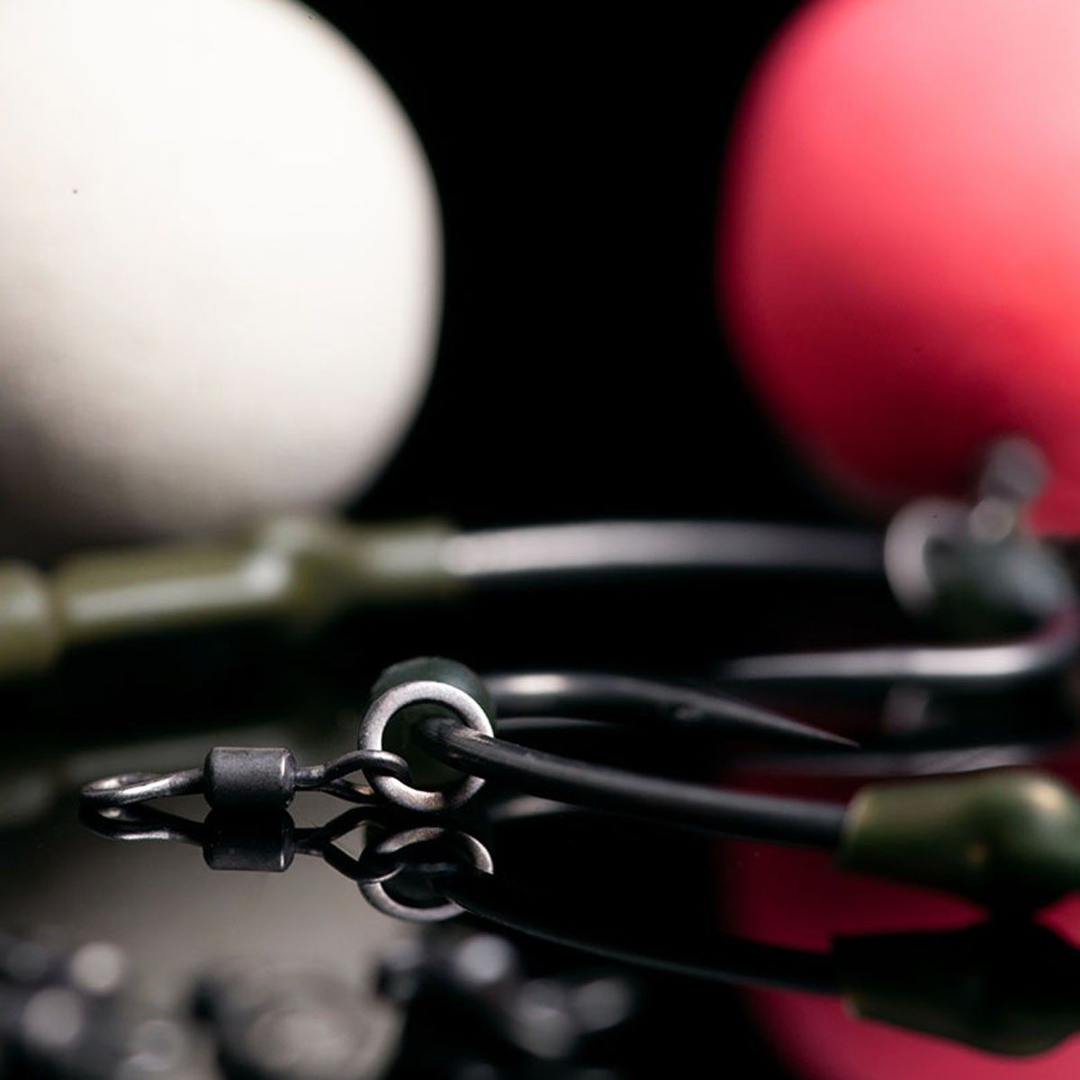 RidgeMonkey RM-Tec Mini Hook Ring Swivel ( Size 18 ) - Imagen 3