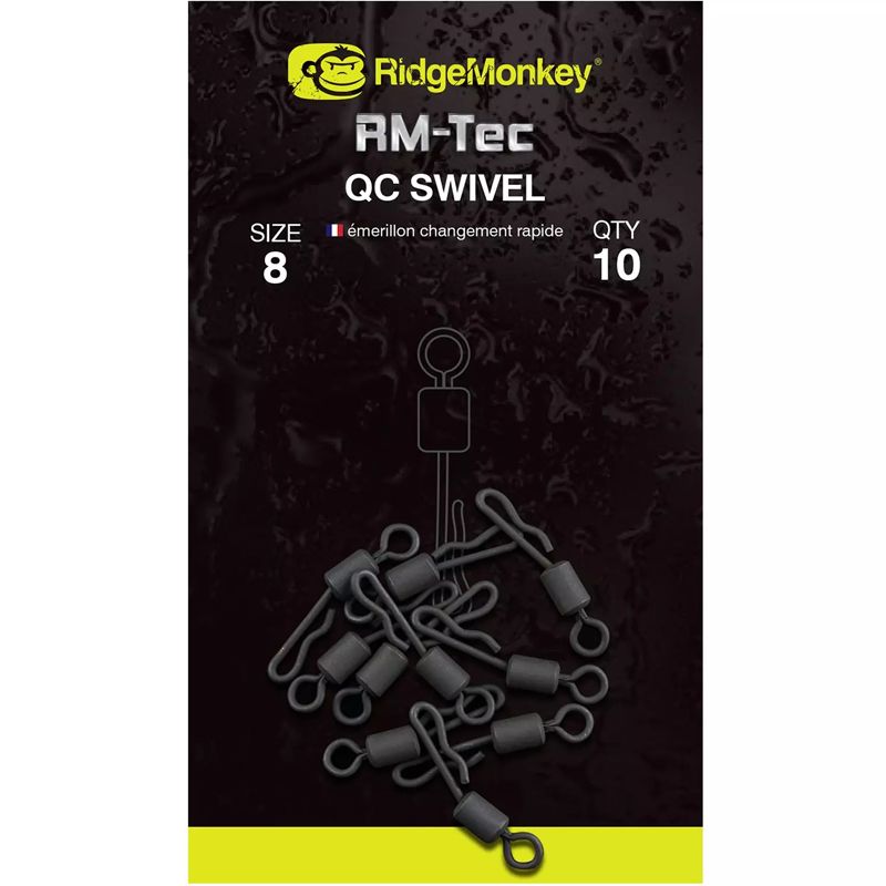 RidgeMonkey RM-Tec Quick Change Swivel Nº 8 - Imagen 3