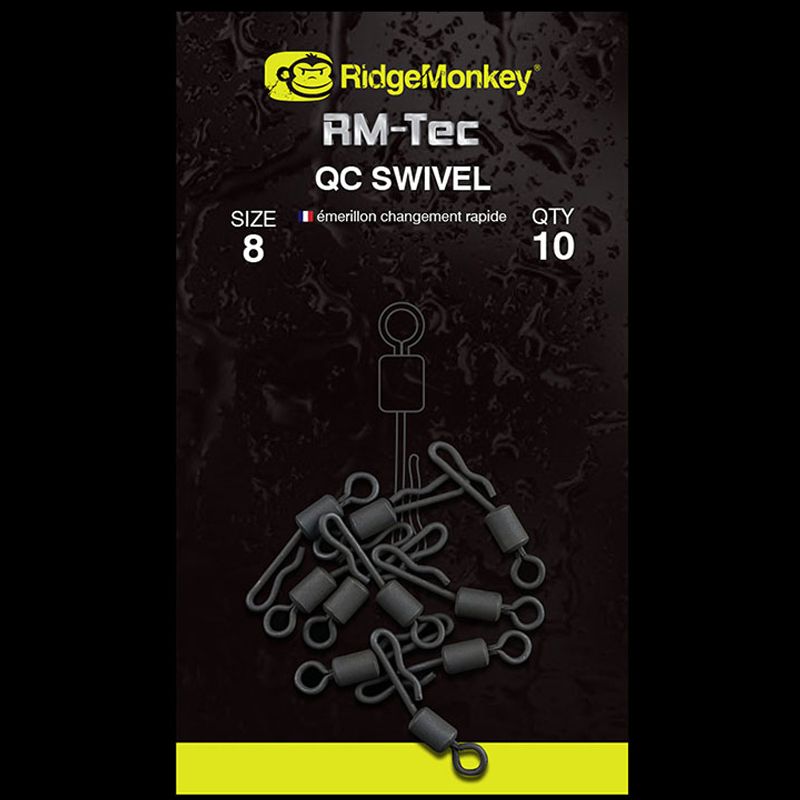 RidgeMonkey RM-Tec Quick Change Swivel Nº 8 - Imagen 2