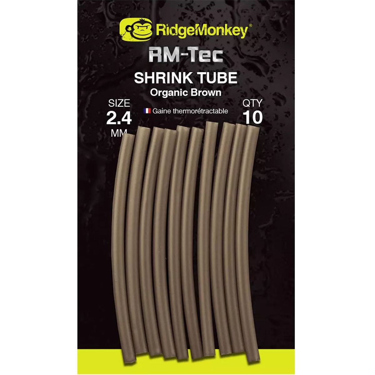 RidgeMonkey RM-Tec Shrink Tube Organic Brown 2.4mm - Imagen 3