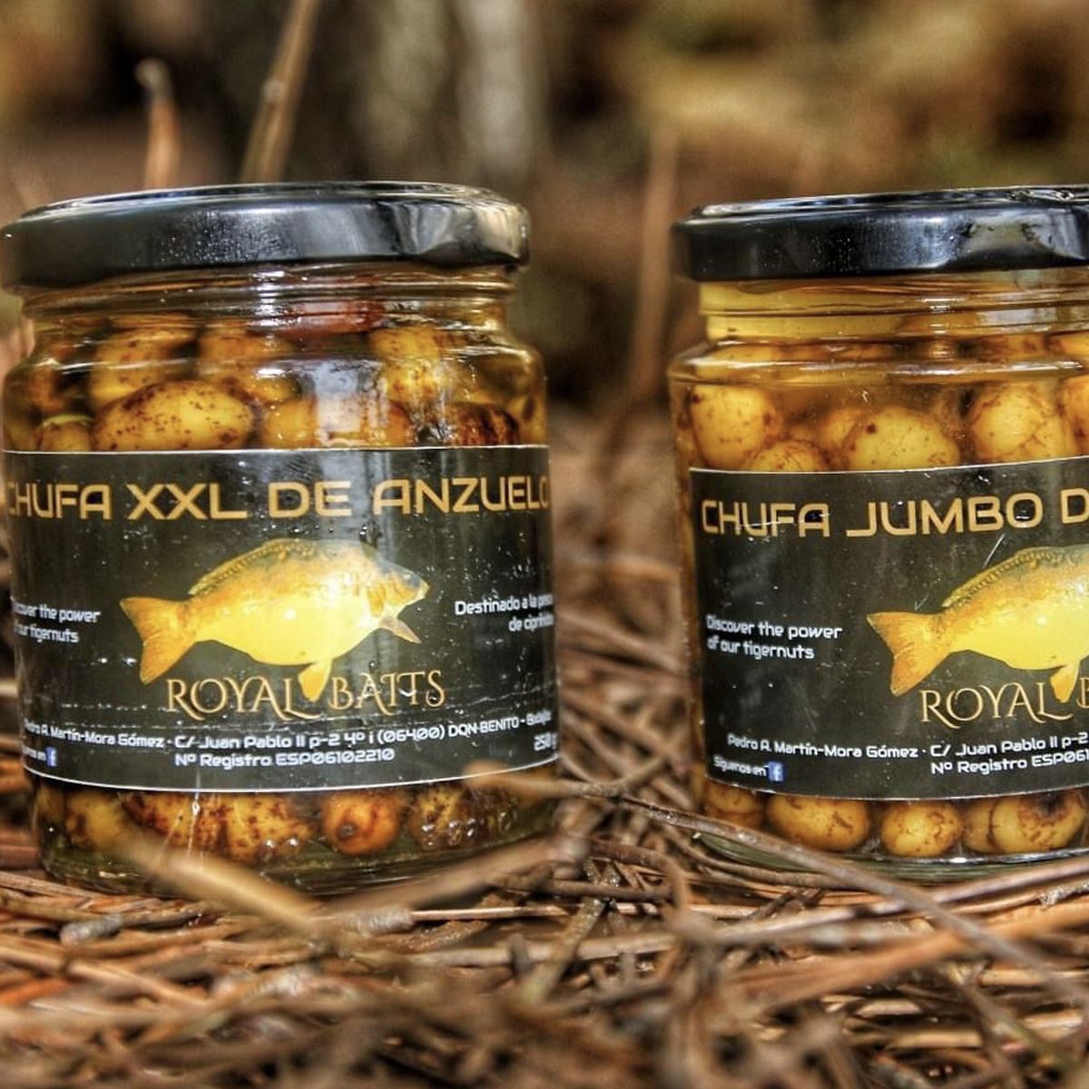 Royal Baits Chufa XXL Aroma Melocotón Y Piña 250ml - Imagen 4