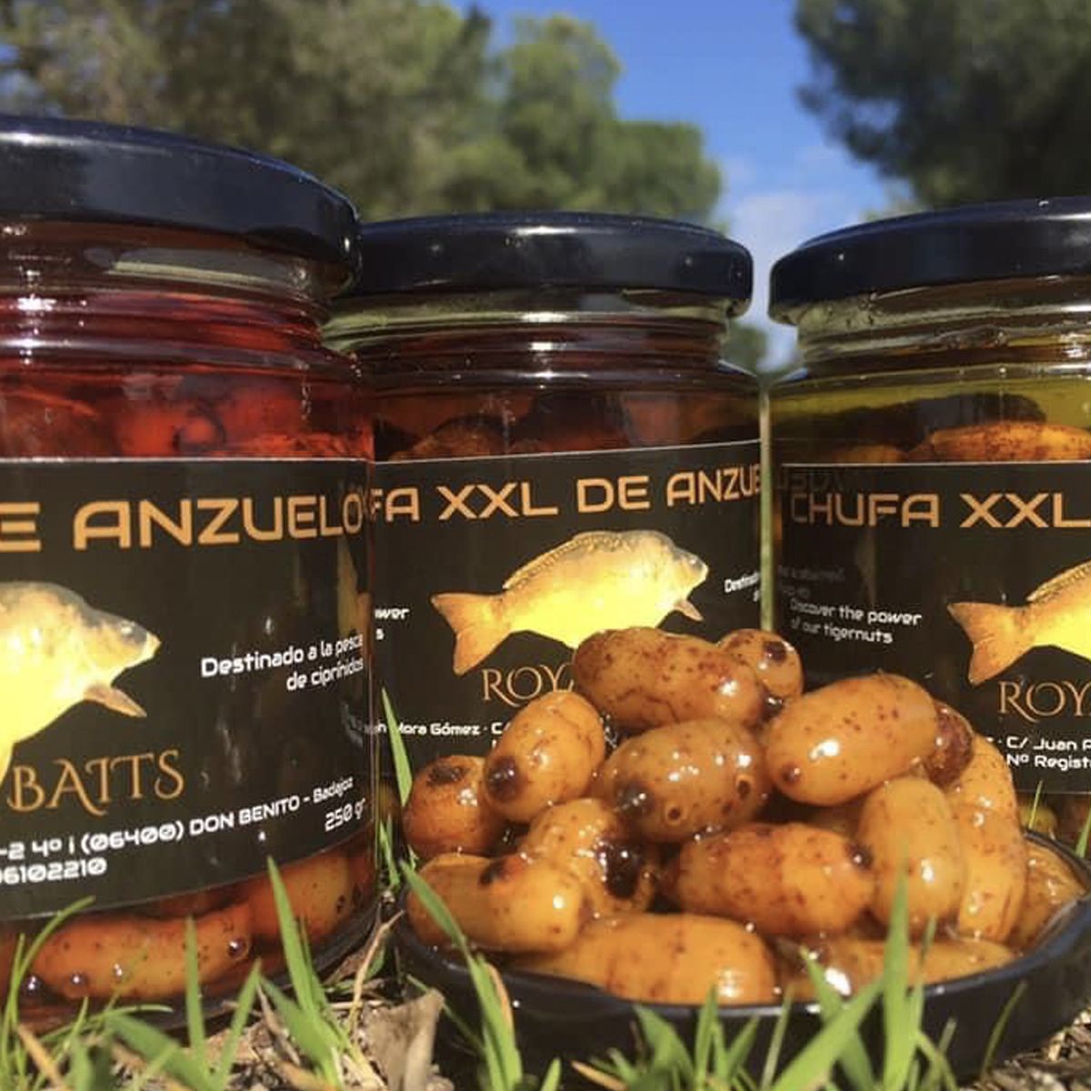 Royal Baits Chufa XXL Aroma Melon Y Miel 250ml - Imagen 6