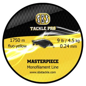 SBS Masterpiece Mono Line Black 0.24mm (9lb / 4,5kg)