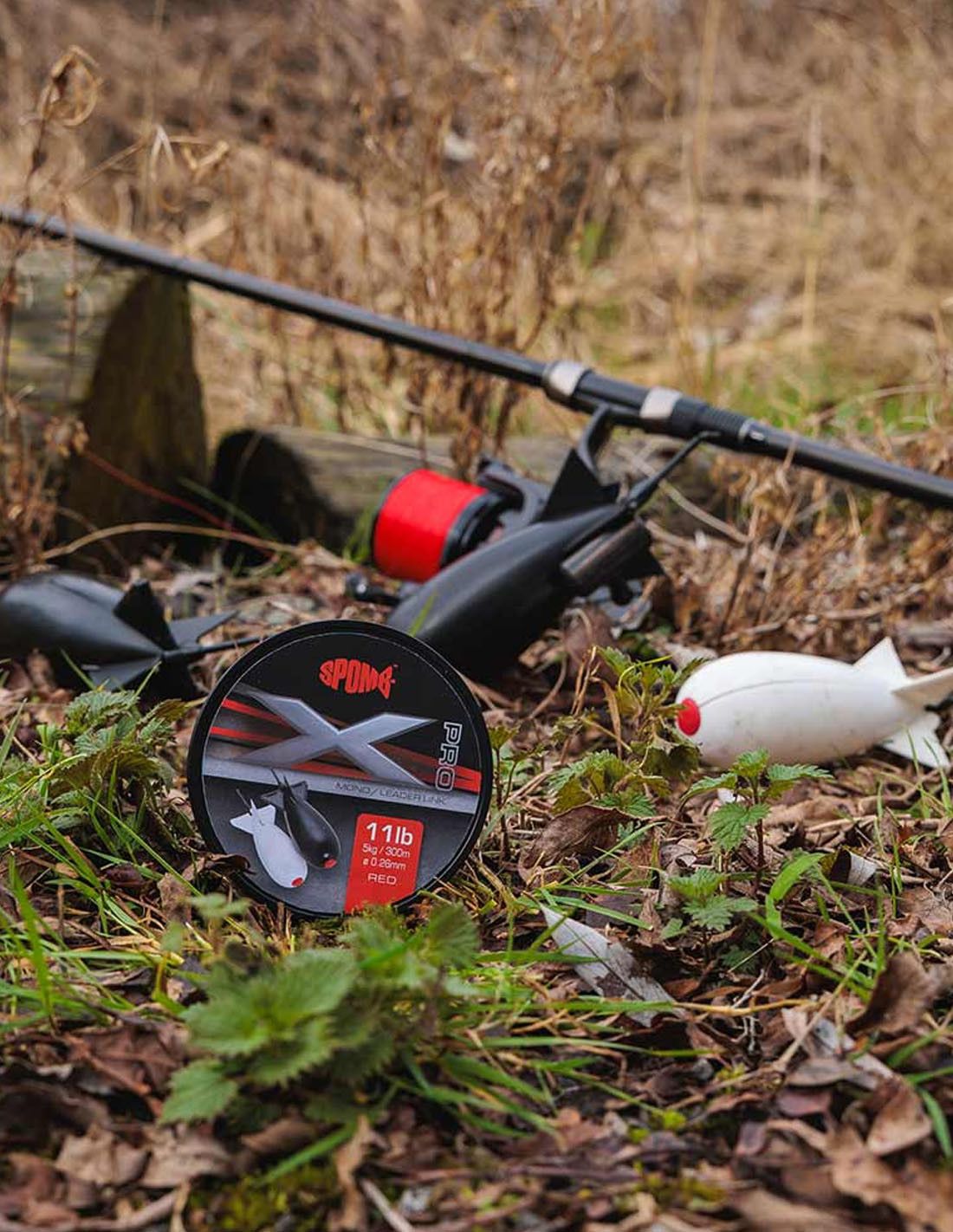 Spomb X Pro Mono Red 0.26mm 11lb x 300m - Imagen 7