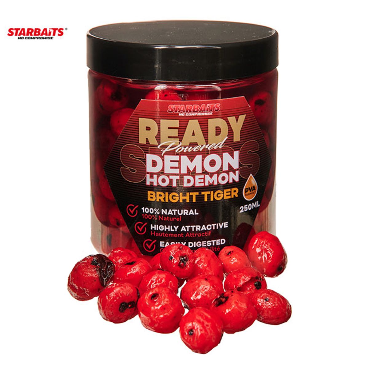 Starbaits Ready Seeds Bright Tiger Demon 250ml - Imagen 2