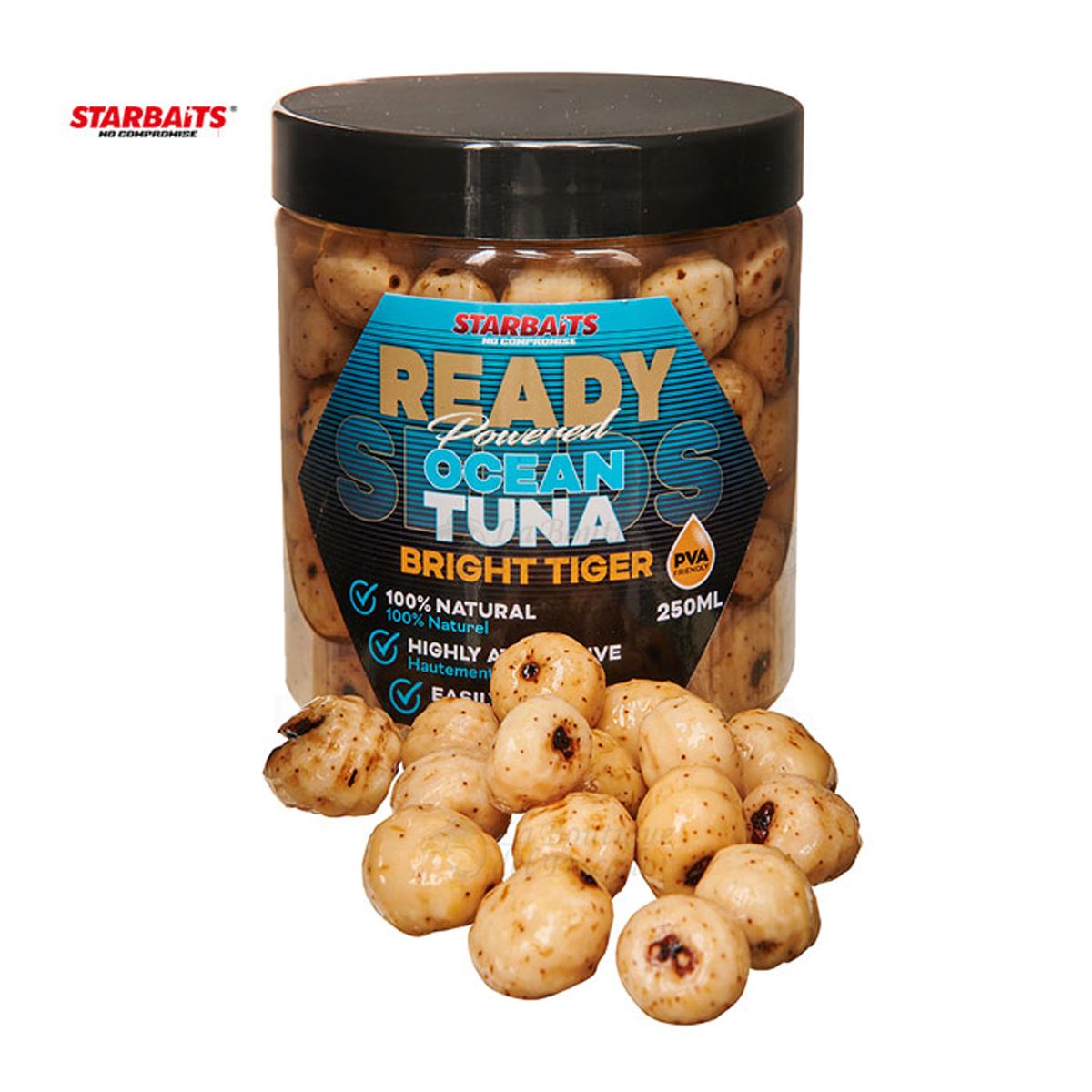 Starbaits Ready Seeds Bright Tiger Ocean Tuna 250ml - Imagen 2