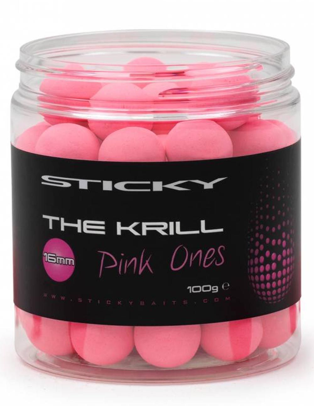 Sticky Baits The Krill Pink Ones Pop Up 14mm 100gr - Imagen 2