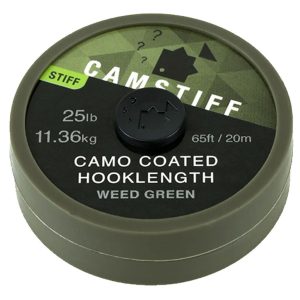 Thinking Anglers Camstiff Hooklength Camo Weed Green 35lb