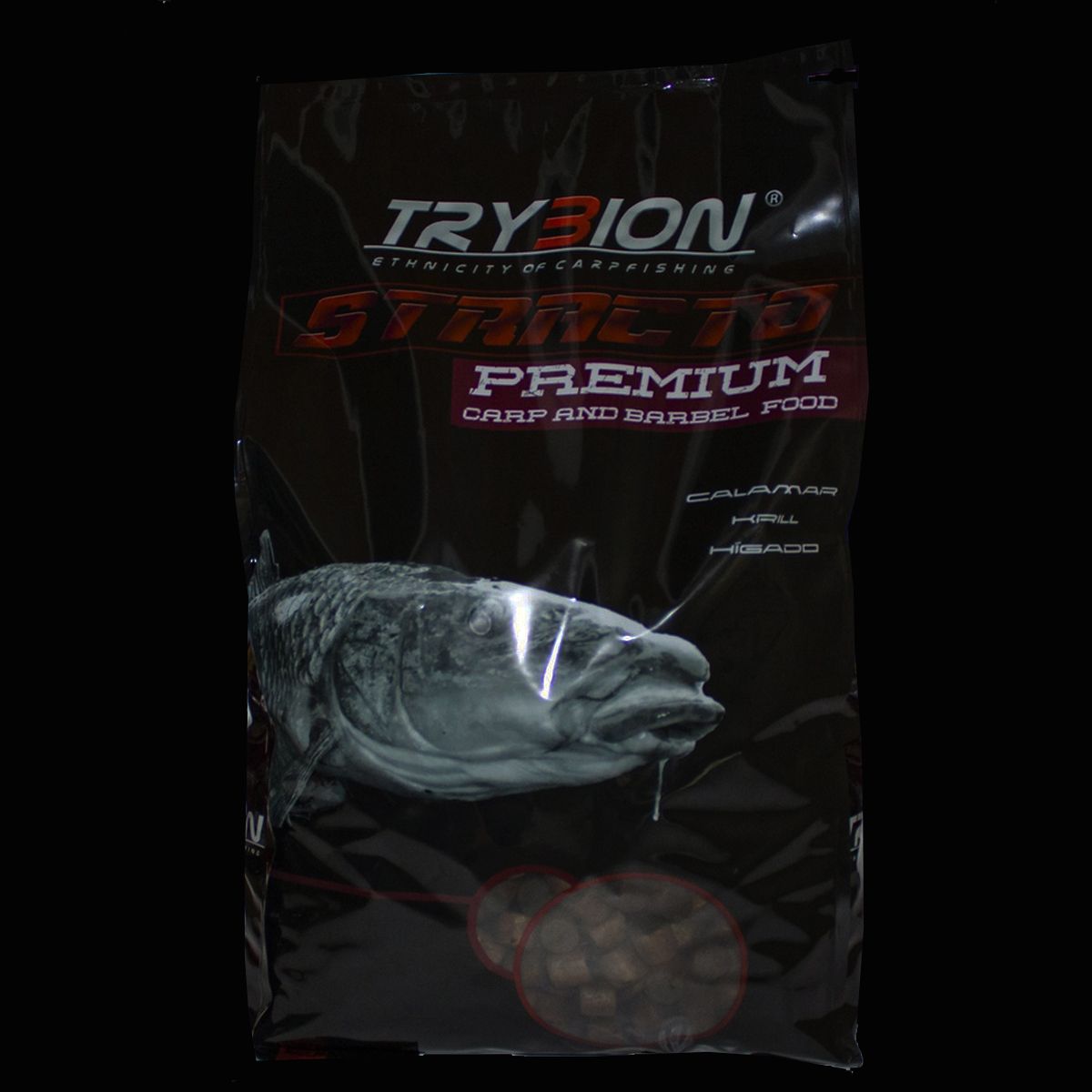 Trybion Stracto Pellet De Cebado 15mm 4kg ( Kirll, Calamar y Higado ) - Imagen 3