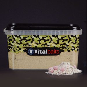 Vitalbaits Groundbait Strawberry Nutty 3kg