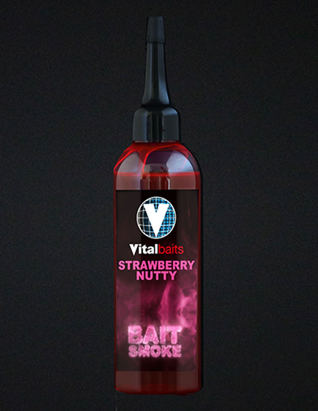 Vitalbaits Hard Hook Bait Strawbeey Nutty 24mm 100gr - Imagen 3