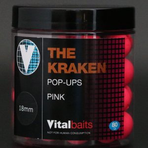 Vitalbaits Pop Up The Kraken Fluor Pink 14mm