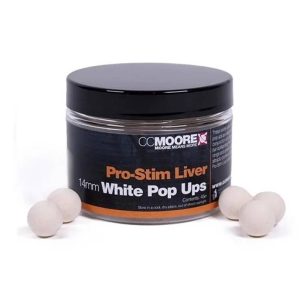 CC Moore Pro-Stim Liver White Pop Ups 14mm