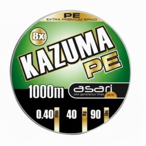 Asari Trenzado Kazuma PE 8X 90lb 0.40mm 40kg 1000m