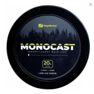 RidgeMonkey MonoCast Mono Green 20lb 9.1Kg 0.40mm 1000mtr